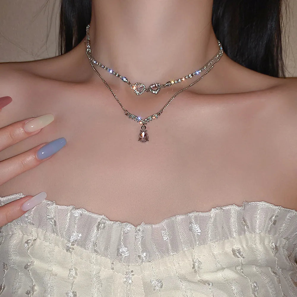 Butterfly Blade Snake Chain Necklace — Gold