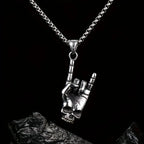 Skull Pendant Necklace — Gothic Statement