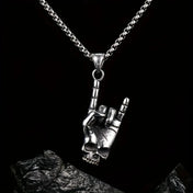 Skull Pendant Necklace — Gothic Statement