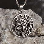 Witchcraft Pentagram Pendant Necklace — Stainless Steel
