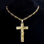 Fashion 18K Golden Plated Hip Hop Rock Necklace Stainless Steel US Dollar Money Sign Pendant Necklace Mens Women Jewellery Gift