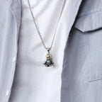 Astronaut Stainless Steel Pendant Necklace