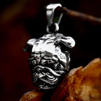 Rose Stainless Steel Pendant Necklace