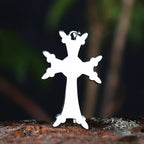 Fashion 316L Stainless Steel Armenian Orthodox Cross Pendant Necklace Party Chain Couples Jewelry Gifts For Man Women