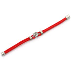 Pirate Style Nautical Compass Bracelet With Strong Magnetic Buckle Vintage Viking Bilayer Milan Rope Wrap Braslet Gift