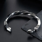 War Horse Hoof Cuff Bangle — 316L Stainless Steel