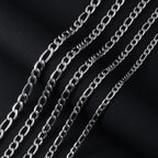 Figaro Steel Chain 316L 5mm/7mm/9mm