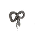 Snake Pendant Necklace — 316L Stainless Steel