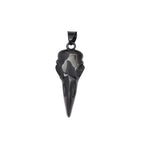 Vikings Stainless Steel Raven Pendant Necklaces For Men Women Nordic Odin Animal Skull Necklace Fashion Amulet Jewelry