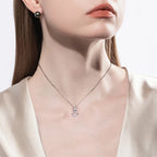 Iced Out Anchor Pendant — 925 Silver