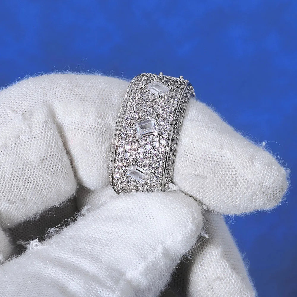Iced Out Championship Ring Stainless Steel