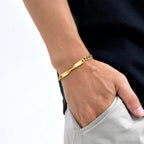 Minimal Adjustable Mobius Bracelet — Stainless Steel