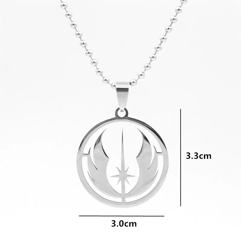 Ankh Cross Pendant Necklace — Stainless Steel