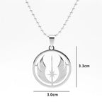 Ankh Cross Pendant Necklace — Stainless Steel