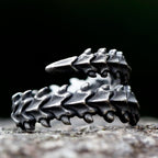 2022 NEW Men's 316L stainless steel rings Vintage Fashion Gothic Motorcycle Jewelry for teen gift free shipping
