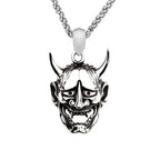 Gothic Skull Pendant Necklace — Stainless Steel