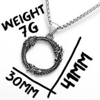 Dragon Stainless Steel Pendant Necklace
