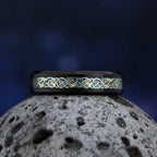 Viking Norse Rune Pattern Ring — Stainless Steel