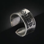 Retro SOYOMBO Mongolian Ring For Men Silver Color Punk Gothic Open Ring Blessing Jewelry Unisex Accessories Lovers Gift