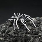 Gothic Spider Pendant Necklace — Stainless Steel