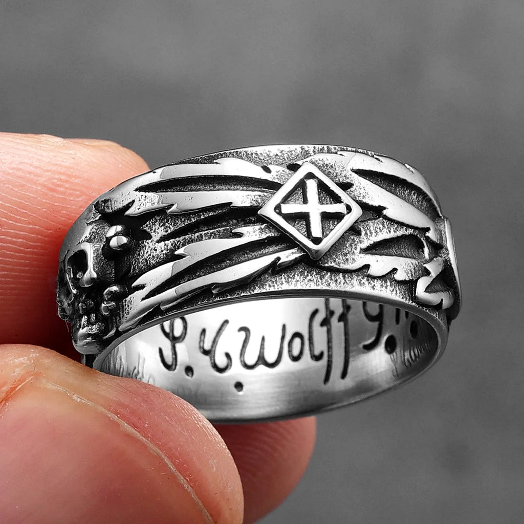 Skull Devil Ring — Stainless Steel