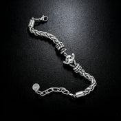 Nautical Anchor Bracelet — Adjustable Chain, Stainless Steel