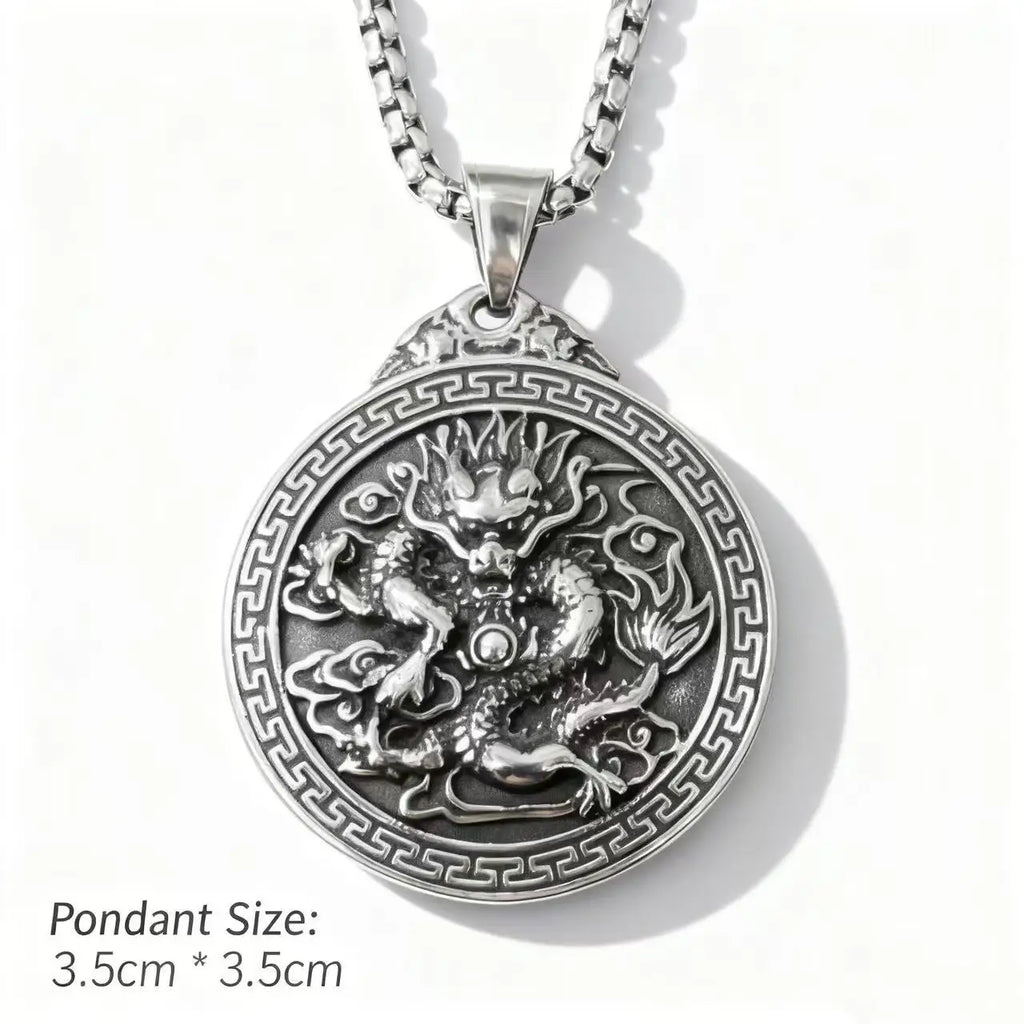 Steel Pendant 316L Animal Turtle Punk Style