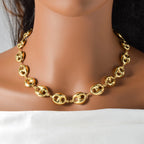 ‌Cuban Link Chain Necklace 5mm Stainless Steel Jewelry for Men Silver Gold Hip Hop Unisex Chains Durable Everyday Gift