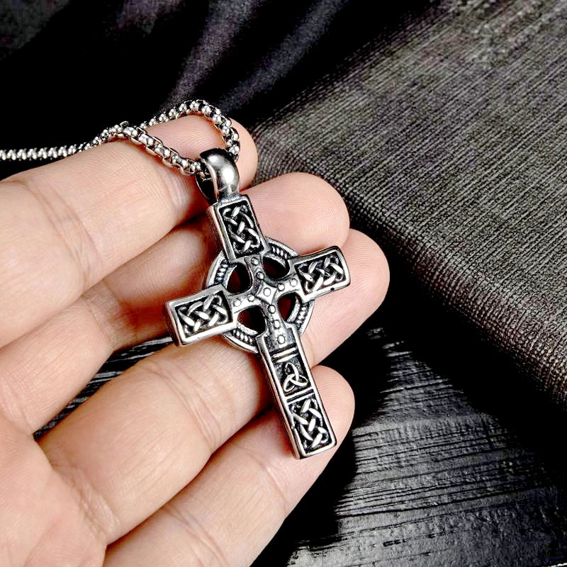 Viking Stainless Steel Pendant Necklace