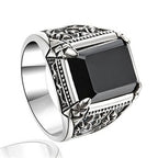 New 925 Sterling Silver Vintage Men Big Ring Classics for Man Women Wedding Simple Jewelry Engagement Gifts Fashion Party Ring
