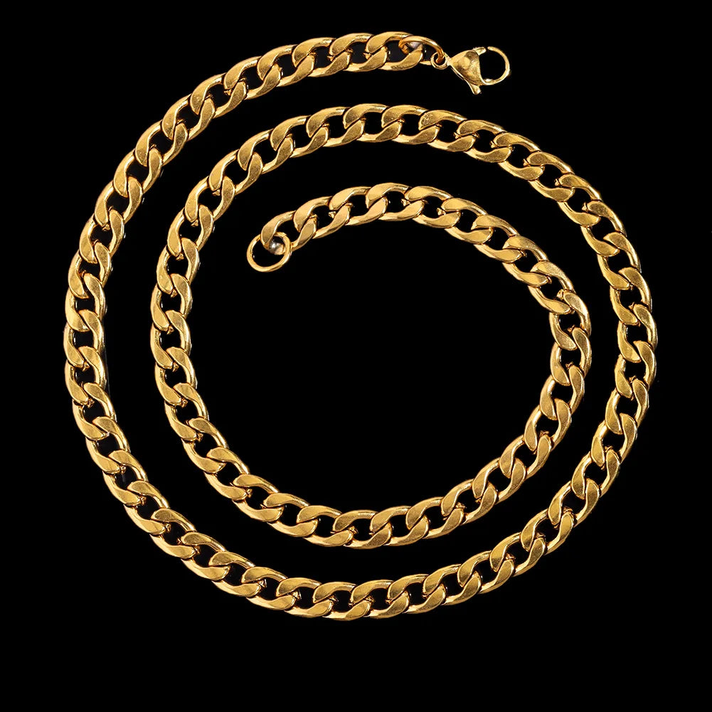 14 MM Prong Cuban Link Chain Necklace For Men Hip Hop Iced Out Bling Luxury Full Rhinestone Paved Necklace Rapper