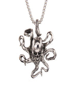 Skull Steel Pendant Octopus Europe America