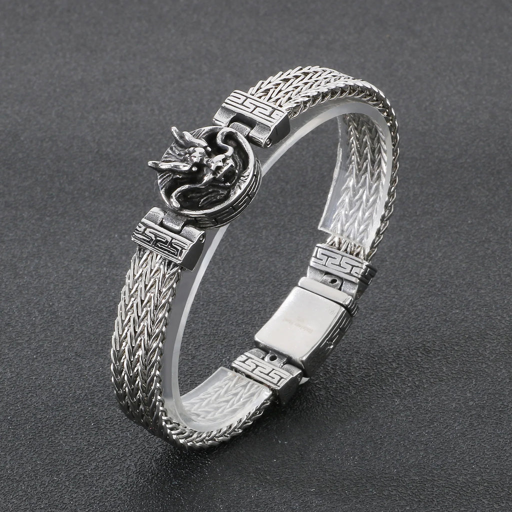 Dragon Bone Chain Bracelet — Gold