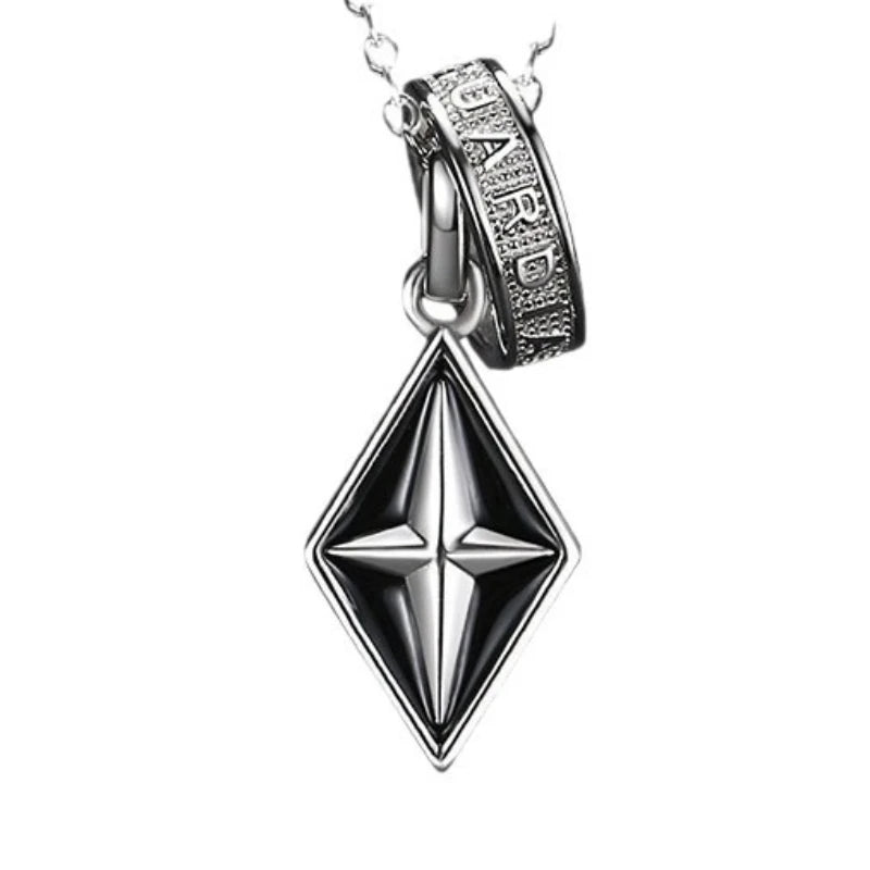 Star Silver Pendant Necklace