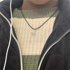 Star Silver Pendant Necklace