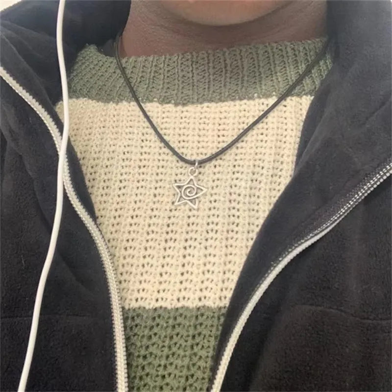 Star Silver Pendant Necklace