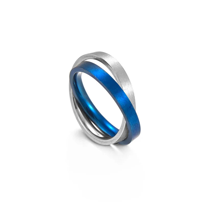 Classic Matte Flat Band Ring 6mm — Stainless Steel