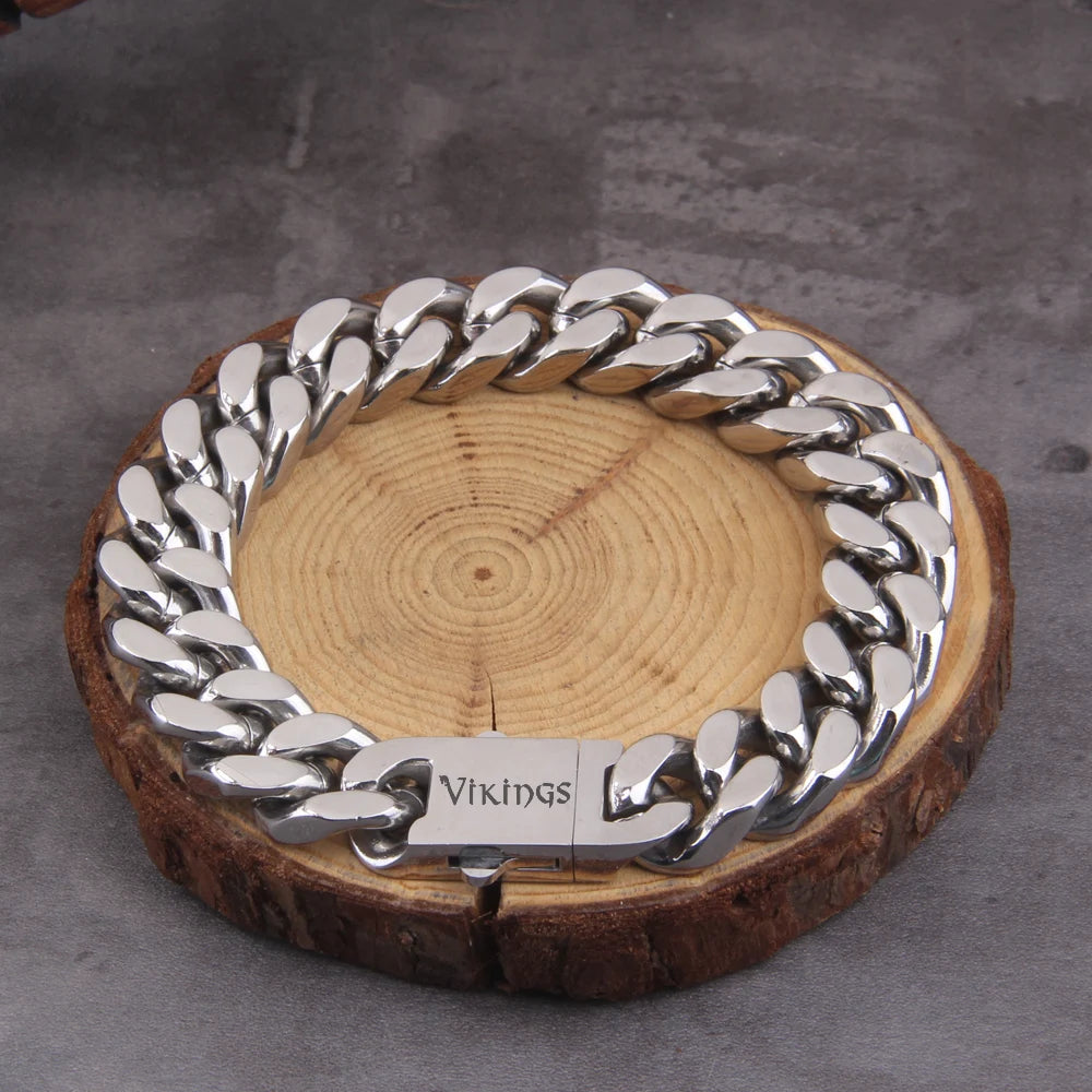 Stainless Steel Viking Ouroboros Necklace Men's Punk Gothic Snake Necklace Fashion Biker Vintage Charm Jewelry Gift Wholesale
