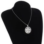 Witchcraft Pentagram Pendant Necklace — Stainless Steel