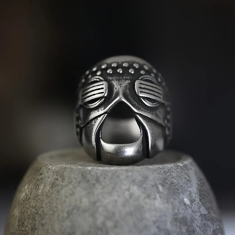 Men Vintage Hip Hop Rings Biker Party Halloween Jewelry Gift New Men Gothic Punk Stainless Steel Skeleton Horror Skull