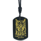 Tarot Black Pendant Necklace