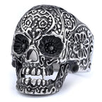 Multi Style Gothic Skull Rings Stainless Steel Fashion Personality Hip-hop Men Ring Biker Party Charm Jewelry Gift