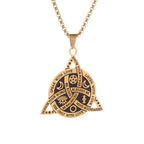 Stainless Steel Viking Celtic Knot Pendant Necklace