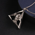 Skull Steel Pendant European American Individuality