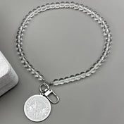 St. Christopher Medal Car Pendant Necklace — Stainless Steel