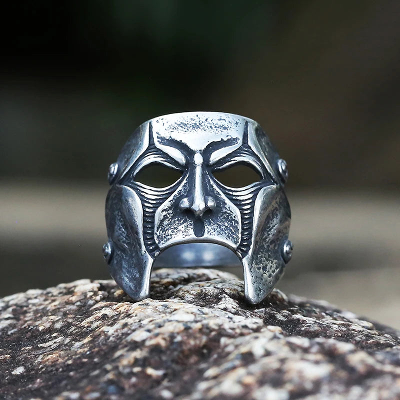 Christmas Charm Halloween Octopus Skull Punk Stainless Steel Seaman Rings Men Anel Puck Jewelry Gift for Sailor