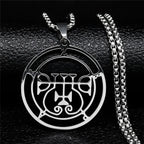 Sigil de Lucifer Baphomet Necklace — SS