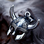 Vintage Nordic Viking Owl Pendant Necklace For Men 316L Stainless Steel Punk Biker Animal Necklaces Fashion Charm
