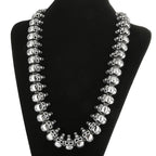 Punk Rock Skull Head Link Chain Necklace for Men Heavy Stainless Steel Men's Necklaces Choker Gothic Jewelry Items
