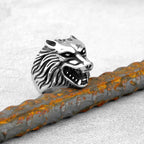 Ring Viking Wolf Stainless Steel